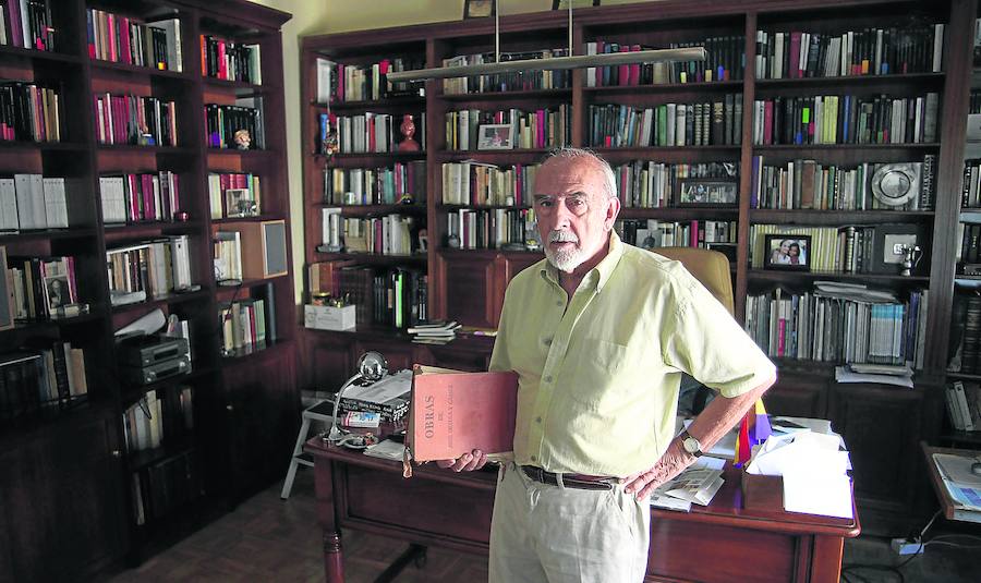 Luciano Egido propone una «lectura moderna» del Quijote en su última obra