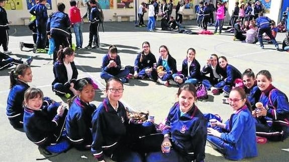 El colegio Filipenses de Palencia ayuda a los refugiados sirios con Mensajeros de la Paz