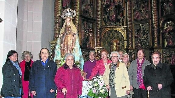 Cantalapiedra se vuelca en la novena a su Virgen de la Misericordia