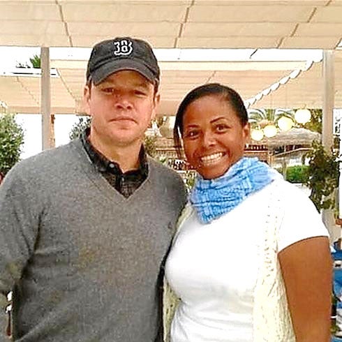 Matt Damon disfruta de la noche alicantina