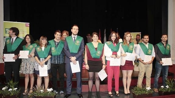 Agrarias festeja a su patrono con la ceremionia de graduación