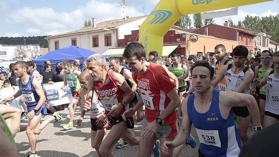 Miguel Martín y Elisa Hernández ganan la primera prueba de ‘Palencia, Legua a Legua’