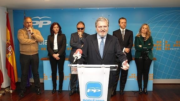 El ministro Méndez de Vigo volverá a encabezar la lista del PP por Palencia