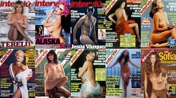 Cuarenta años de Interviú en cuarenta portadas