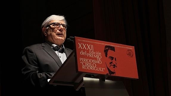 El corresponsal de ABC en París Juan Pedro Quiñonero gana el Premio Cirilo Rodríguez