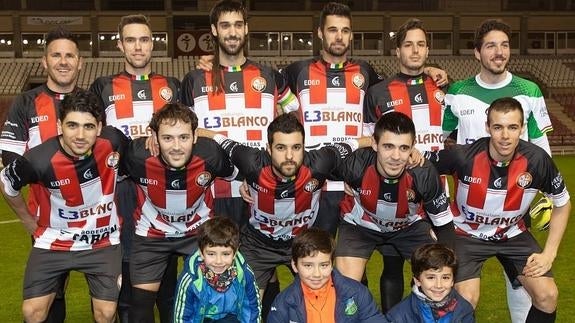La SD Logroñés, próximo rival del Deportivo Palencia en el ‘play off’
