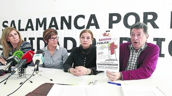 La Plataforma por la Sanidad llama a la movilización y dice que su protesta «no tiene color»