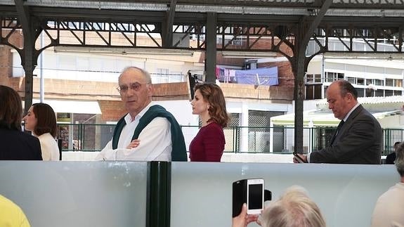 Doña Letizia abandona Palencia tras la entrega de los Premios Nacionales de Cultura