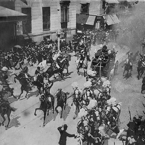 Así fue el atentado contra Alfonso XIII