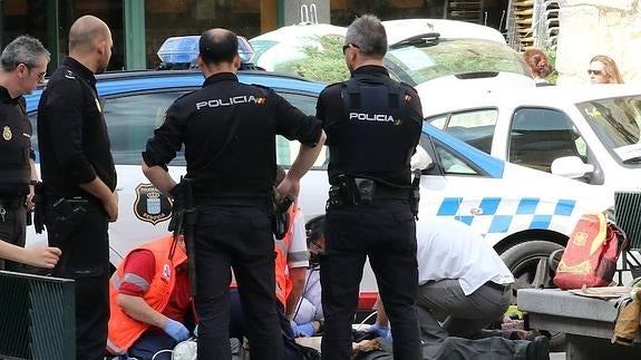 Muere un mendigo en pleno centro de Segovia