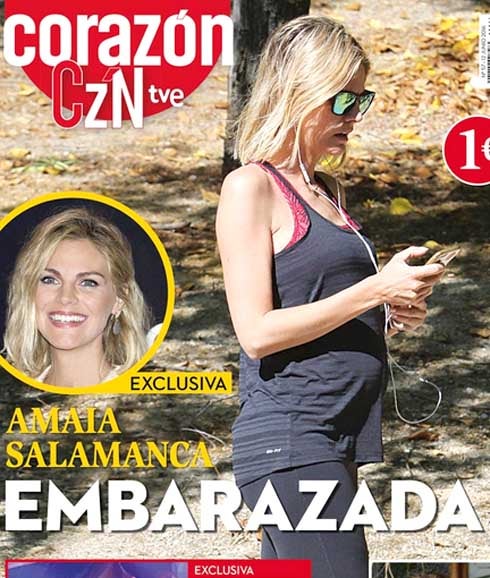 Amaia Salamanca, de nuevo embarazada