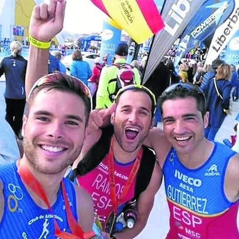 Platas para Comillas y Ramos y bronce para Guti en un gran Mundial de duatlón para los salmantinos
