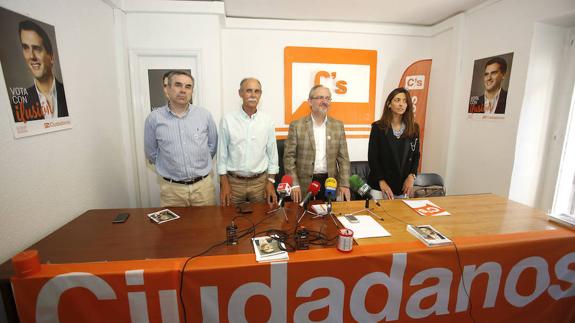 Ciudadanos plantea en Palencia una campaña cercana y sin gastos