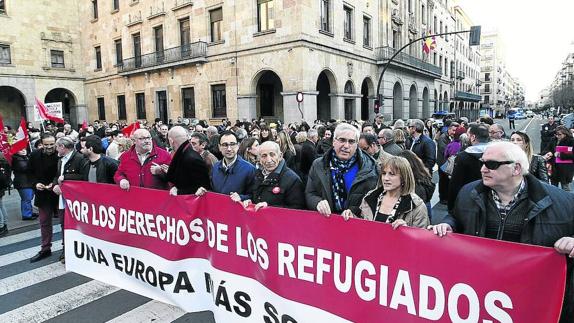 Colectivos acamparán este fin de semana en la Plaza Mayor en recuerdo a los refugiados