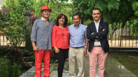 Yanagi Kazunobu, exponente mundial del ‘live painting’, trae su arte a Cuéllar