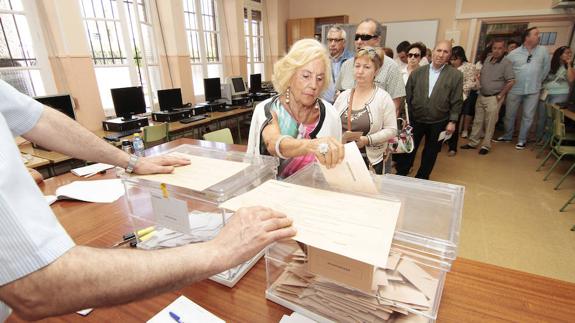 Fuerte caída de la participación en Palencia