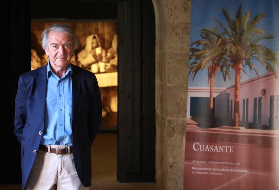 Cuasante muestra 14 lienzos en el Monasterio de Santa María de Valbuena