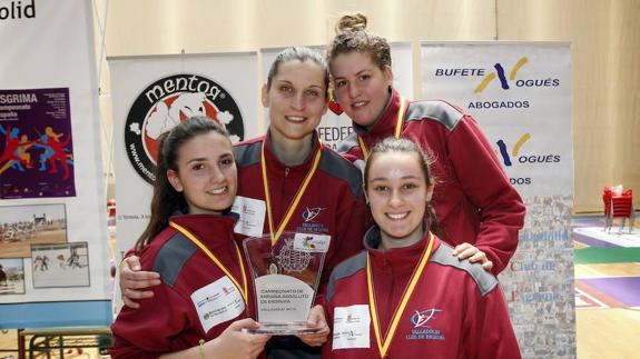 El Valladolid Club de esgrima, a por el Campeonato de España sénior