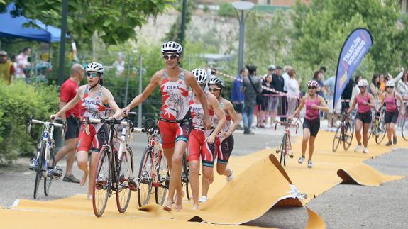 El triatlón toma Las Moreras