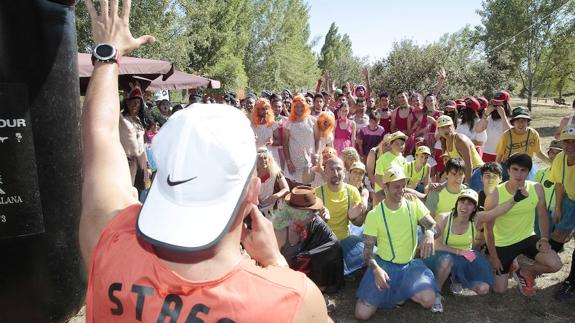 Diversión disfrazada de atletismo en Palencia