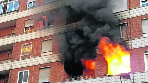 La Policía investiga las causas del incendio del Paseo de la Estación