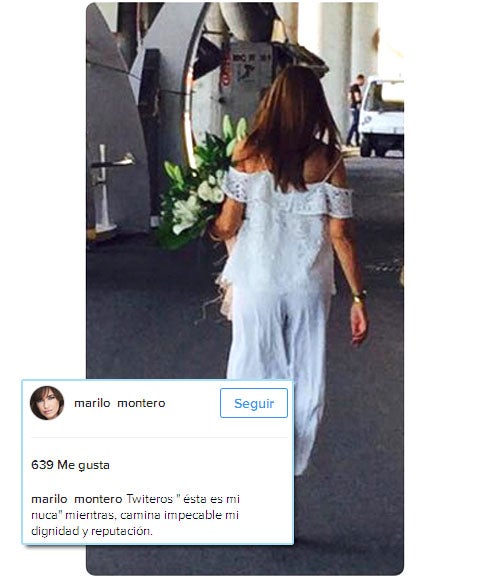 Mariló Montero da la espalda a los críticos mientras abandona TVE