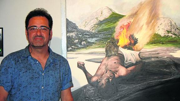 Pedro Cebrián recorre su pintura de los últimos diez años en ‘Territorios’