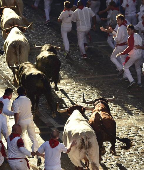 Los corredores vallisoletanos no fallan a su cita con San Fermín