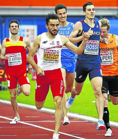 El salmantino Álvaro de Arriba, a la final del 800 en el Europeo