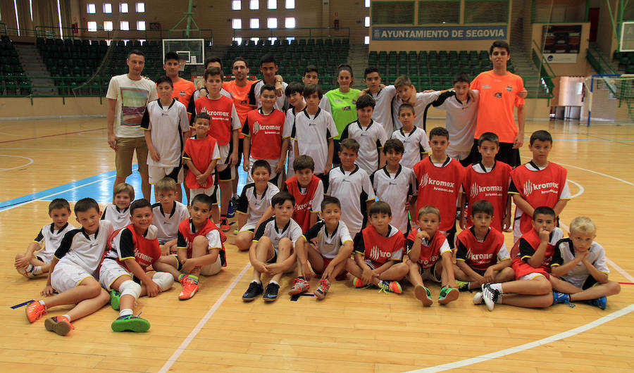 Segovia Futsal clausura con éxito su campus