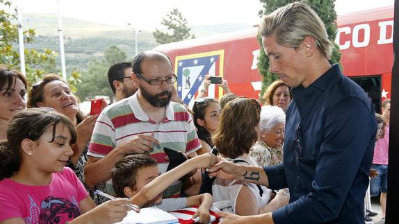 El Atlético de Madrid ya está en Los Ángeles de San Rafael