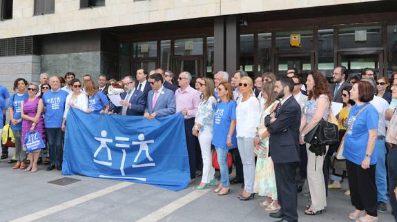 Los abogados protestan por la «situación indigna» del turno de oficio