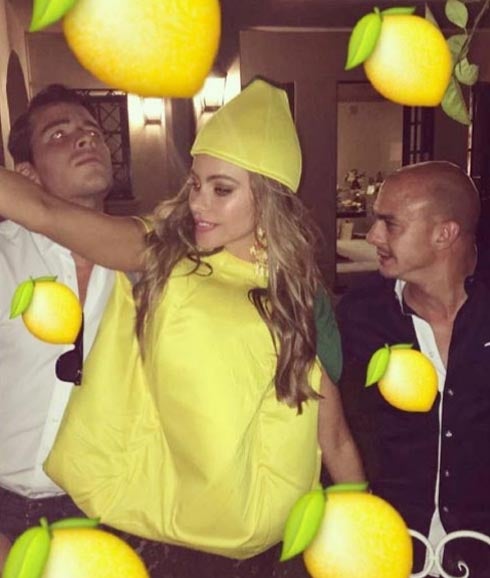 La 'fiesta del limón' para Sofía Vergara
