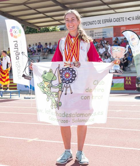 La salmantina Alba Garrote se proclama campeona de España en Las Pistas