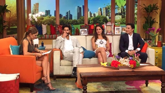 Los actores de 'El Príncipe' visitan la televisión americana