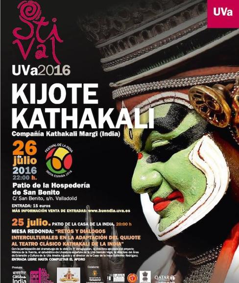 Don Quijote viaja a la India en 'Kijote Kathakali'