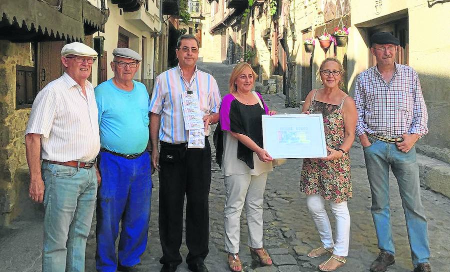 La ONCE dedica el 7 de agosto su cupón a la localidad serrana de Mogarraz