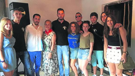 Agustín Maíllo emociona a las gentes de Mogarraz con su pregón festivo