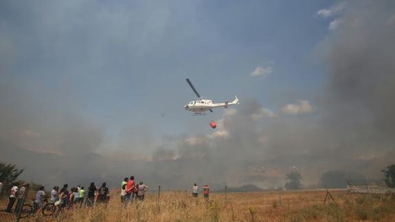 Seis incendios en la zona del Bierzo, cuatro de ellos en Fabero