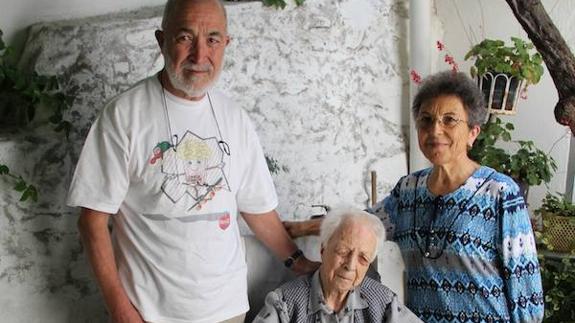 La leonesa, Mª de las Nieves Morán, cumple mañana 100 años