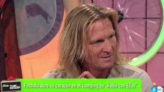 Pocholo vuelve a un plató de televisión once años después