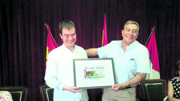 Cinco millones y medio de cupones de la ONCE difundirán la belleza de Maderuelo