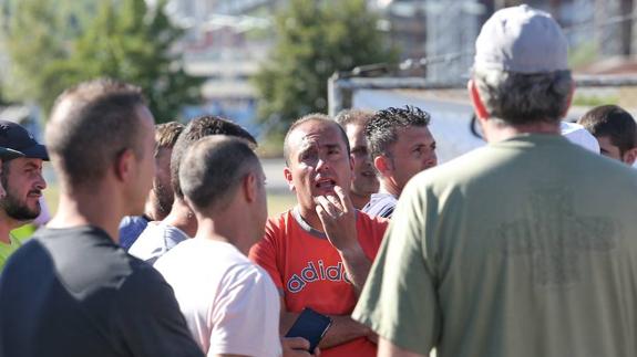 Los mineros impiden la entrada a la central de Compostilla