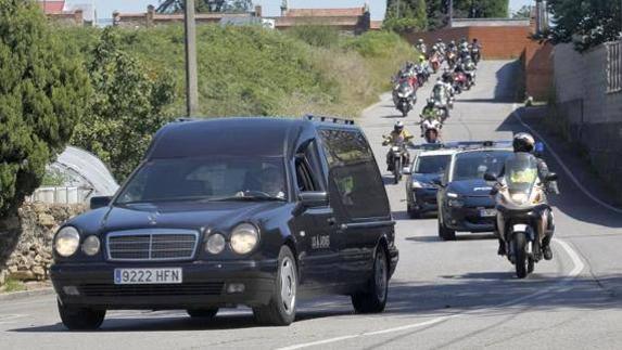 Emotiva despedida al policía nacional fallecido en León