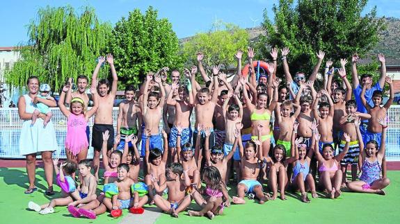 Carreras en el agua como mejor medida para aguantar el calor