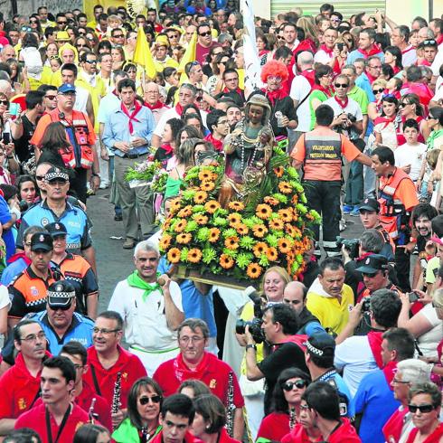 Todo preparado para las fiestas del Rosario