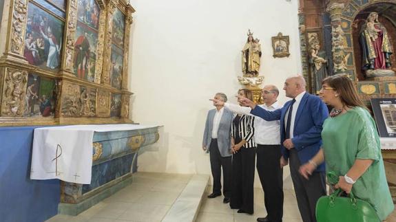 Cabreros del Monte estrena Casa de Cultura y retablo en la Iglesia de San Juan Evangelista