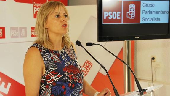 La procuradora Ana Agudíez denuncia el «autobombo» de la Junta en sus políticas sociales