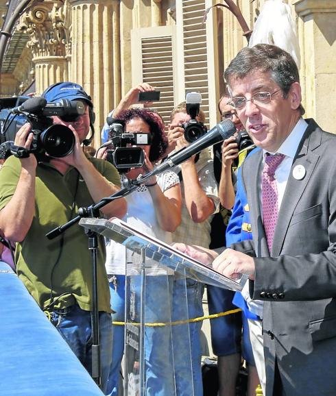 El sabio Jero ensalza la cultura y el futuro de Salamanca en un breve y directo pregón