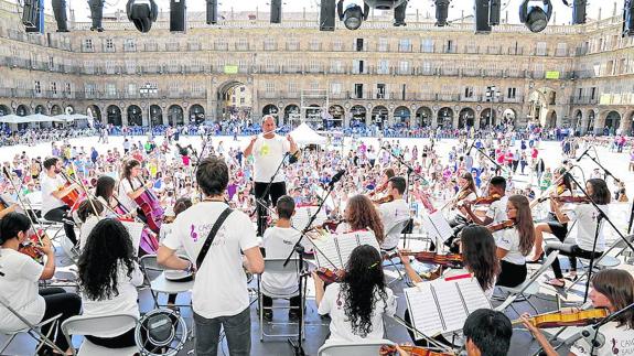 La música más joven toma la Plaza